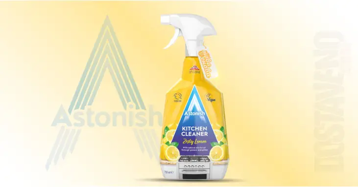 Astonish Обезмаслител за кухня с аромат на лимон 750 ml