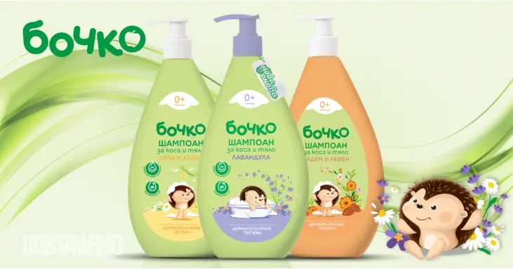 Бочко Шампоани за коса и тяло 400 ml