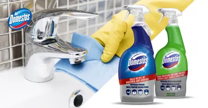 Domestos спрей универсален почистващ препарат 450 ml
