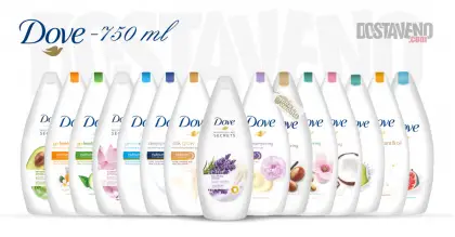 Dove душ гел 720 ml - Подхранващ