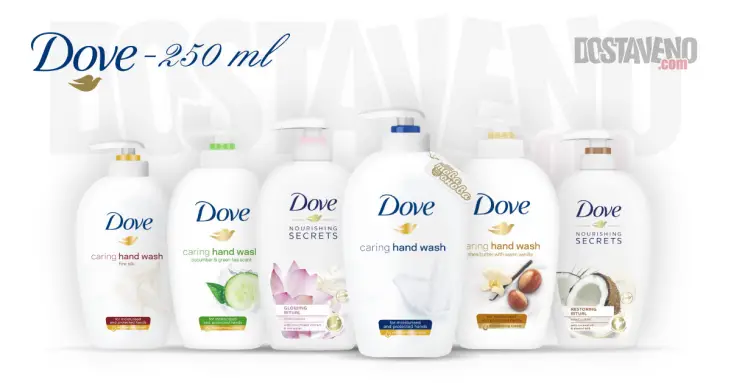 Dove Течни крем-сапуни 250 ml Dove Течни крем-сапуни 250 ml