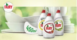 FAIRY Препарати за ръчно измиване на съдове 450 мл