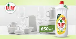 FAIRY Препарати за ръчно измиване на съдове 650 мл