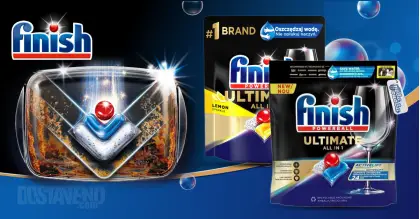 Finish Ultimate Allin1 таблетки за съдомиялна 30 бр