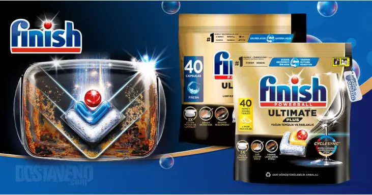 Finish Ultimate Plus таблетки за съдомиялна 54 бр