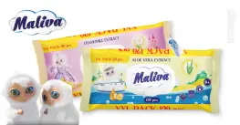 Maliva Влажни кърпички 120 бр