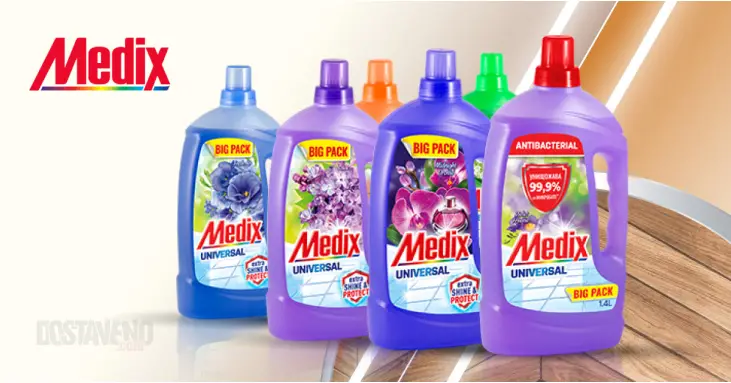 MEDIX UNIVERSAL универсален почистващ препарат 1,4 L MEDIX UNIVERSAL универсален почистващ препарат 1,4 L