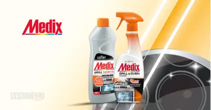 MEDIX EXPERT GRILL почистващ препарат за фурни и грилове 500 ml MEDIX EXPERT GRILL почистващ препарат за фурни и грилове 500 ml