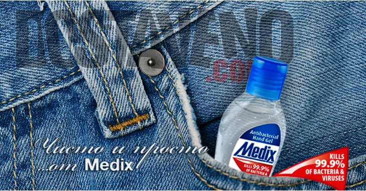 Medix Антибактериален гел за ръце 60 ml