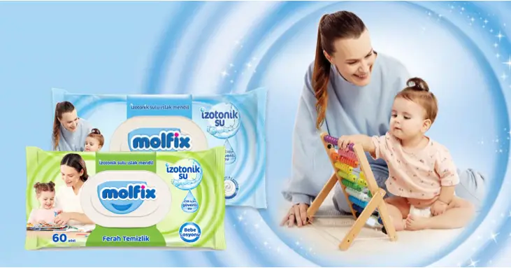 Molfix Fresh Clean и Sensitive Skin мокри кърпички 60 бр. Molfix Fresh Clean и Sensitive Skin мокри кърпички 60 бр.