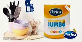 Perfex Кухненска и домакинска хартия Jumbo 1 бр