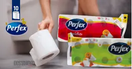 Perfex тоалетна хартия 10 бр
