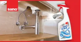 Sano Anti Kalk Препарат за Варовик и Котлен камък Спрей 1000 ml