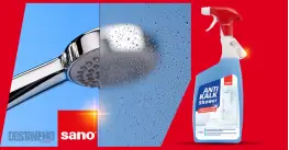 Sano за душ кабини Anti Kalk Shower 1000 ml
