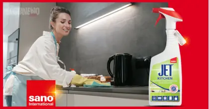 Sano Jet препарат за кухня 750 ml