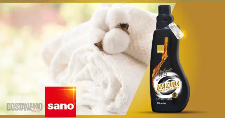 Sano Maxima Crystal noir Омекотител 750ml Sano Maxima Crystal noir Омекотител 750ml