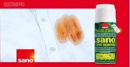 Sano Spot Remover Препарат за химическо почистване на петна 170 ml Sano Spot Remover Препарат за химическо почистване на петна 170 ml