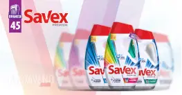 Savex Гел за пране 1800 ml Premium 45 пранета