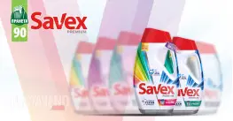 Savex Гел за пране 3600 ml Premium 90 пранета