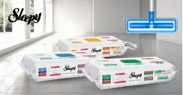 Sleepy Easy Clean мокри кърпи за под 50 бр