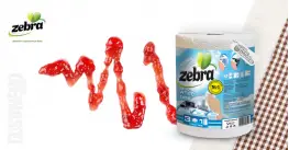 Zebra White Care Домакинска хартия 1 руло