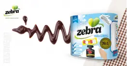 Zebra White Mega Домакинска хартия 2 рула