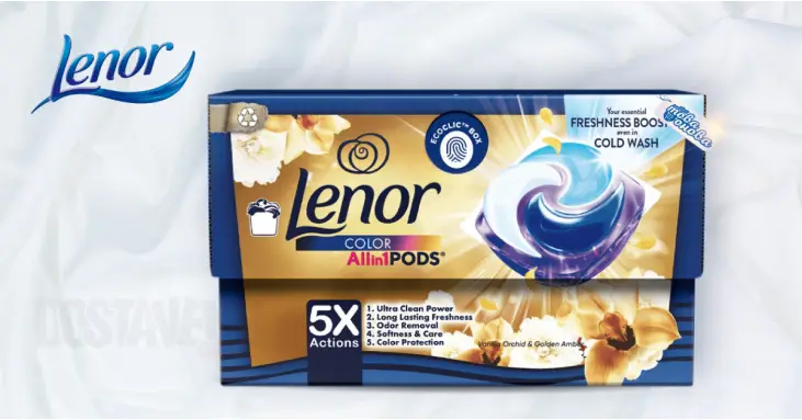 Lenor All in 1 PODS Капсули за пране10 бр
