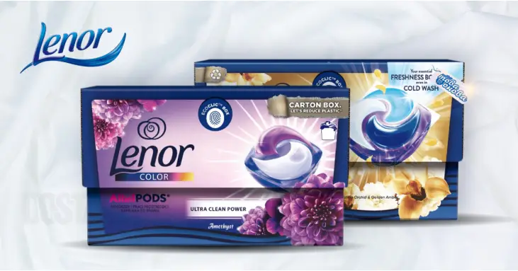 Lenor Капсули за пране All in 1 PODS - 38 бр