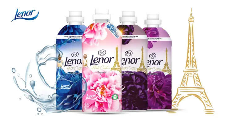 Lenor Haute Couture Омекотители 59 пранета 1239 ml