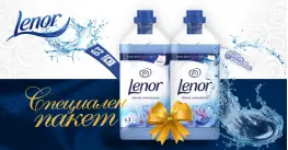 Lenor Омекотител Spring Awakening 2 бр x 1491 ml