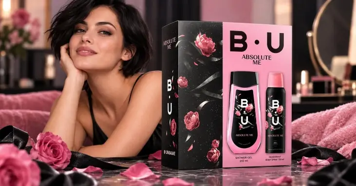 B.U ABSOLUTE ME подаръчен комплект део спрей + душ гел 150 ml + 250 ml B.U ABSOLUTE ME подаръчен комплект део спрей + душ гел 150 ml + 250 ml