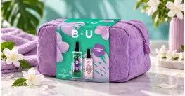 B.U IPANEMA GIRL + JASMINE LOVE подаръчен комплект боди мистове 200 ml + 100 ml с несесер B.U IPANEMA GIRL + JASMINE LOVE подаръчен комплект боди мистове 200 ml + 100 ml с несесер