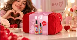 B.U Vanilla Candy + Brazilian Soul подаръчен комплект боди мист 200 ml + 100 ml + несесер