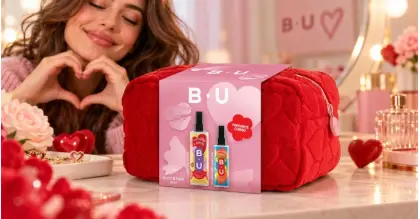 B.U Vanilla Candy + Brazilian Soul подаръчен комплект боди мист 200 ml + 100 ml + несесер B.U Vanilla Candy + Brazilian Soul подаръчен комплект боди мист 200 ml + 100 ml + несесер