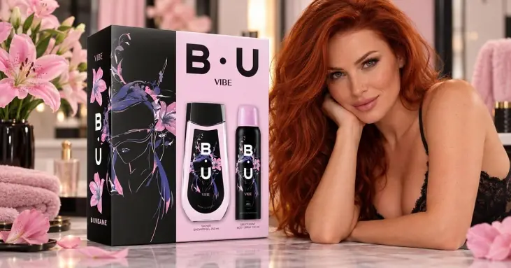B.U VIBE подаръчен комплект део спрей 150 ml + душ гел 250 ml