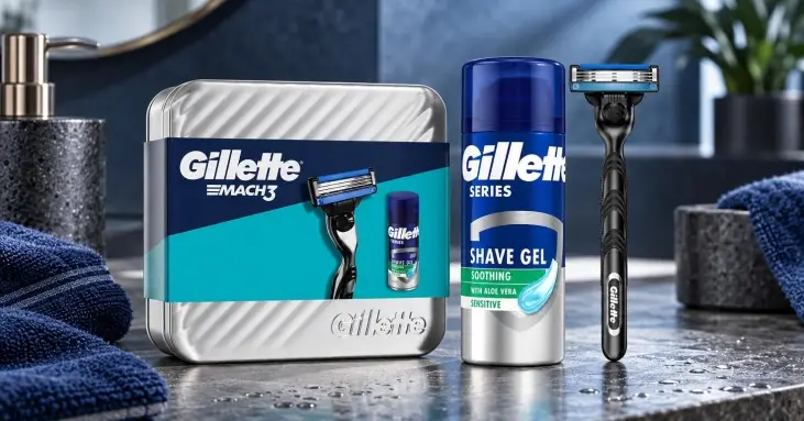 Gillette Mach3 подаръчен комплект за бръснене 75 ml