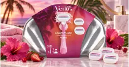 Gillette Venus ComfortGlide Miami Sugaberry подаръчен комплект за бръснене