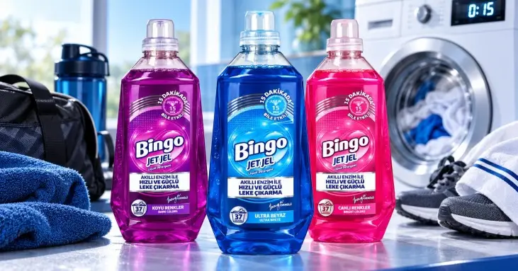 Bingo Jet гел за пране 1480 ml