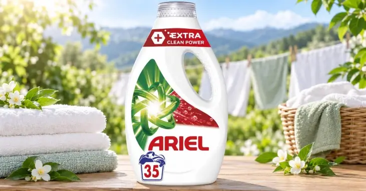 Ariel +Extra Clean Power течен перилен препарат 1.75 L Ariel +Extra Clean Power течен перилен препарат 1.75 L