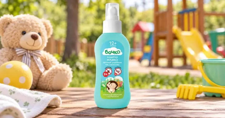 Бочко Защитно мляко против ухапване от насекоми 100 ml
