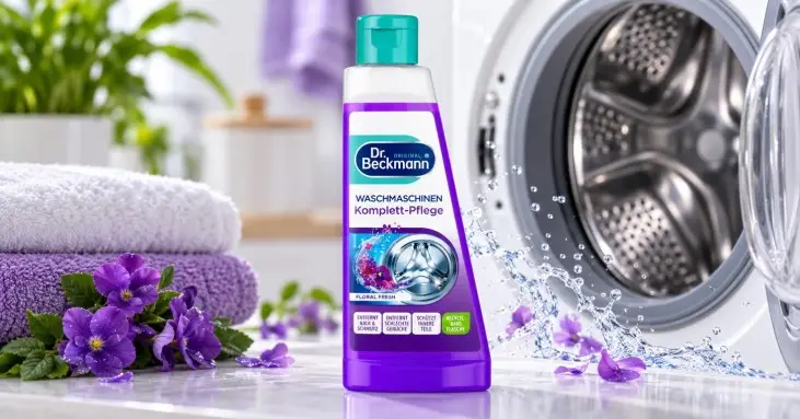 Dr. Beckmann Floral Fresh препарат за почистване и поддръжка на перални машини 250 ml