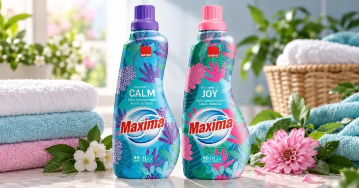 Sano Maxima Moments Collection ултраконцентриран омекотител 1000 ml