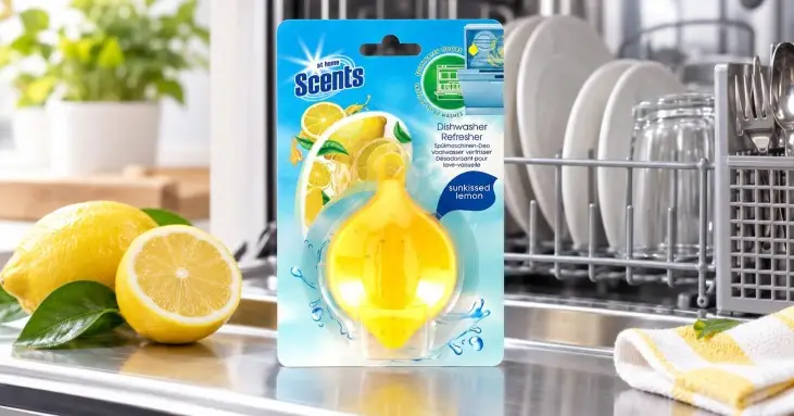 At Home Scents Sunkissed Lemon ароматизатор за съдомиялна машина 12 g