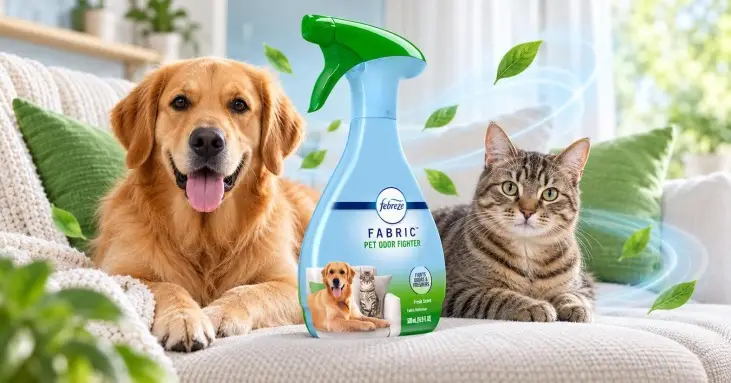 Febreze Pet Fabric Refresher спрей за освежаване на тъкани 500 ml