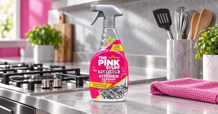 The Pink Stuff Platinum Kitchen Cleaner препарат за кухня 750 ml The Pink Stuff Platinum Kitchen Cleaner препарат за кухня 750 ml