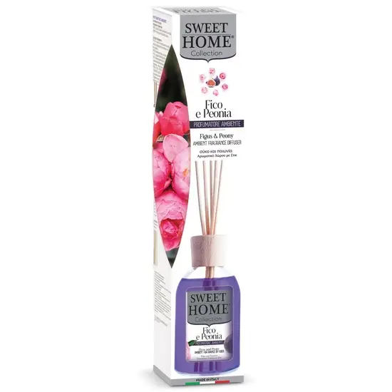 Sweet Home Collection Fico e Peonia ароматизатор за помещения с пръчици