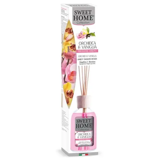 Sweet Home Collection Orchidea e Vaniglia ароматизатор за помещения с пръчици