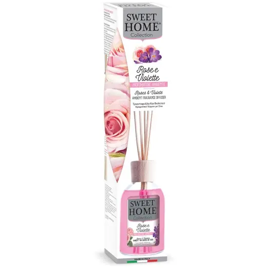 Sweet Home Collection Rose e Violette ароматизатор за помещения с пръчици