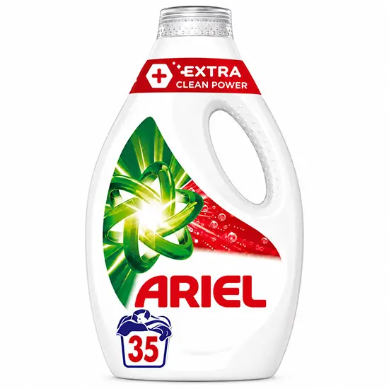 Ariel +Extra Clean Power течен перилен препарат 1.75 L