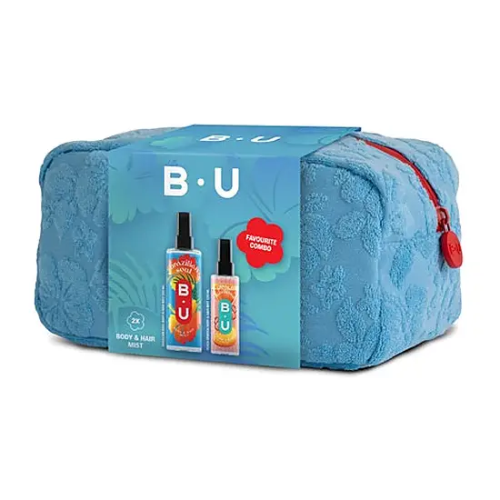B.U Brazilian Soul 200 ml, Peach Mimosa 100 ml и несесер